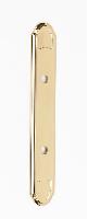 AlnoA1569_35Classic Traditional Backplate 3-1/2 in. CtC for A1567-35 Cabinet Pull