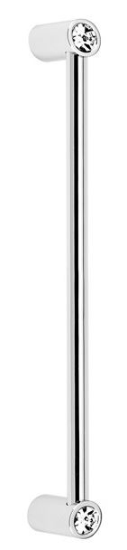 AlnoCD715_12Contemporary Crystal Appliance Pull 12 in. CtC 